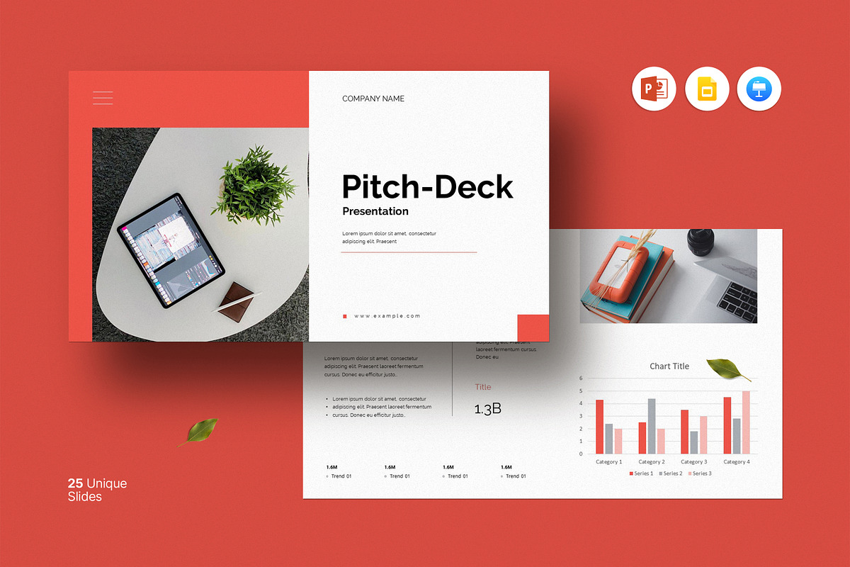 Pitch-Deck Presentation Template, a Presentation Template by Dream-Lab (Photo 1 of 8)