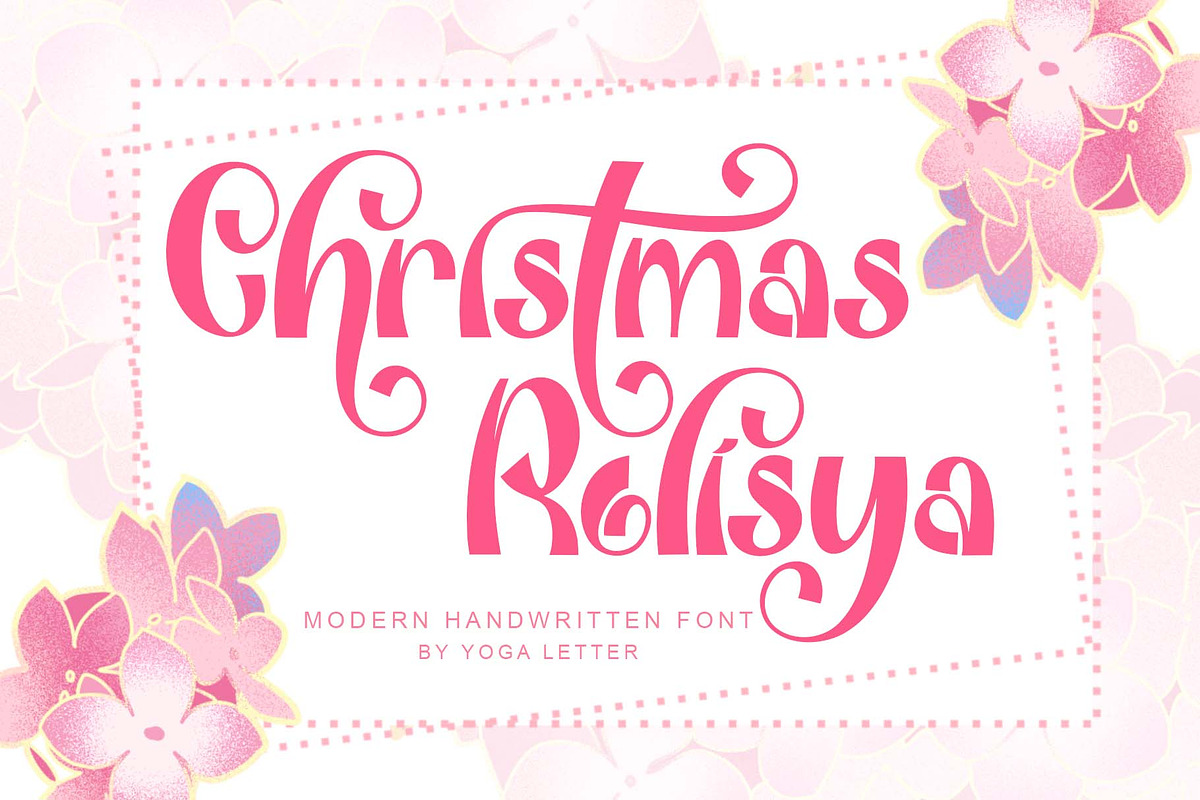 Christmas Rolisya, a Handwritten Font by Yoga Letter (Photo 1 of 8)
