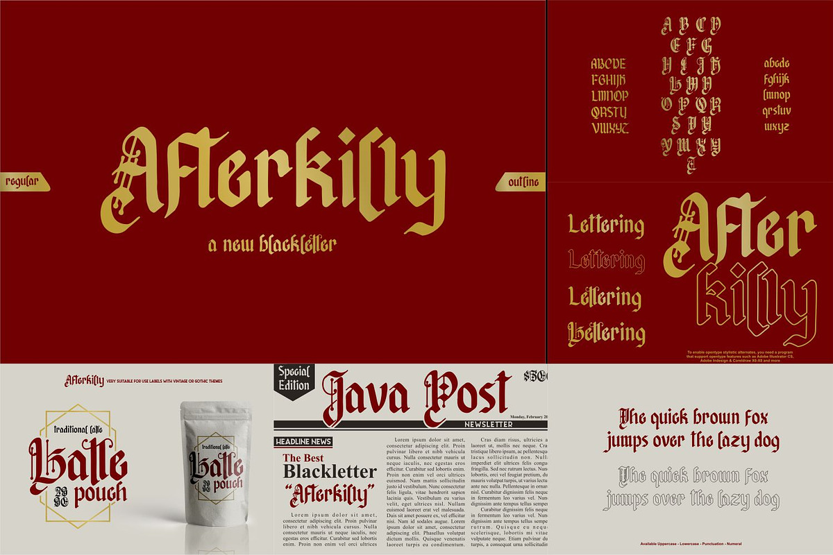 The MEGA FONT COLLECTIONS 2021, a Serif Font by Garisman Std (Photo 38 of 52)