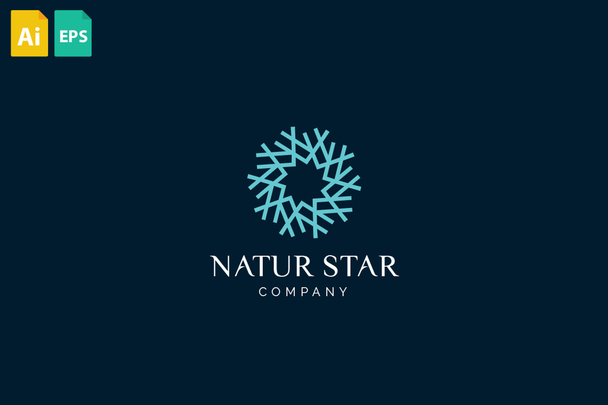 Natur Star, a Branding & Logo Template by Schneider Design Store (Photo 1 of 2)