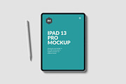 Ipad 13 Pro Mockup, an iPad Mockup by graphiccrew (Thumbnail 5 of 13)