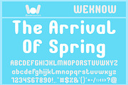 Brain Architecture font, a Font by weknow (Thumbnail 5 of 8)
