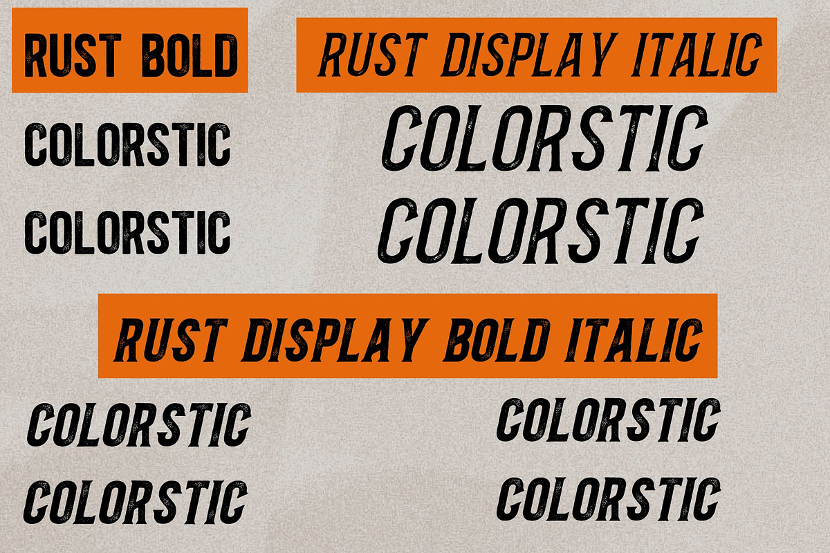 Colorstic-Vintage sans serif, a Sans Serif Font by Aditastudios (Photo 5 of 9)