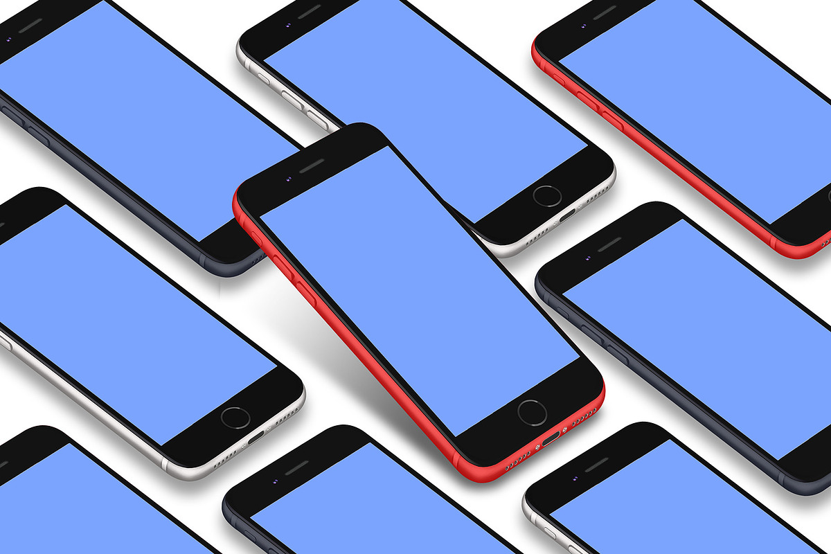 3D iPhone Presentation Mock-Up 23, an iPhone Mockup by Graphicsworld125 (Photo 5 of 10)