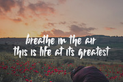Wildflower Font, a Font by Salt & Pepper Designs (Thumbnail 2 of 7)