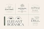 Elegant Botanica | Logo Kit, a Branding & Logo Template by KetteCreate (Thumbnail 1 of 20)
