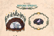 Before Spring | Late Winter Set, a Seasonal Illustration by Ink Stories (Thumbnail 8 of 22)