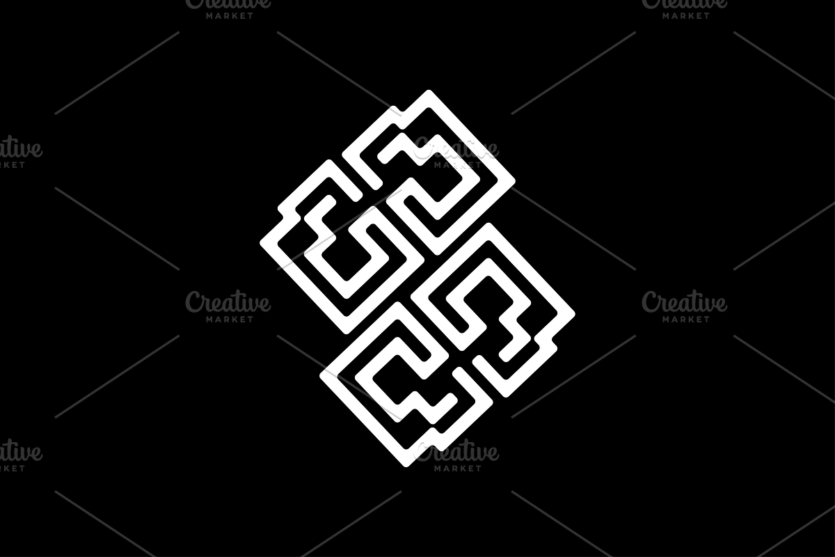 Letter S Brain Logo preview 3