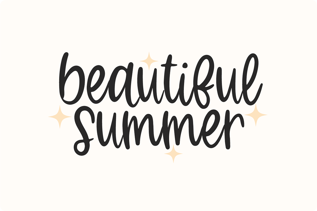 FASHION STATEMENT Brush Handwriting, a Script Font by Blush Font Co. (Photo 2 of 5)
