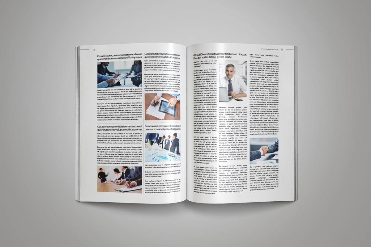 InDesign Magazine Template, a Magazine Template by Indotitas (Photo 10 of 11)