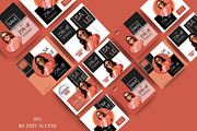 Coral Fashion Sale Flyer Pack, a Branding & Logo Template by Aban's World (Thumbnail 4 of 4)