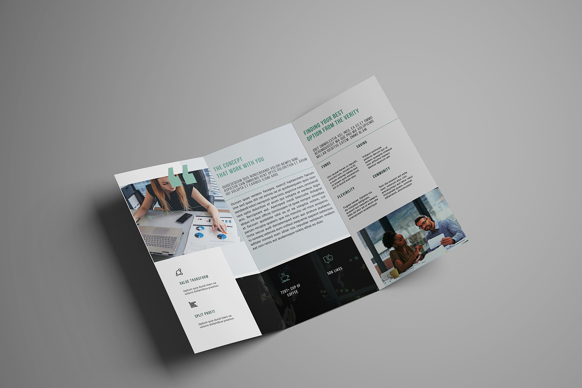Trifold brochure, a Brochure Template by Elite_Standard (Photo 5 of 5)