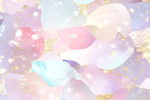 Delicate floral pattern with pastel, a Photo by Dvoevnore photos
