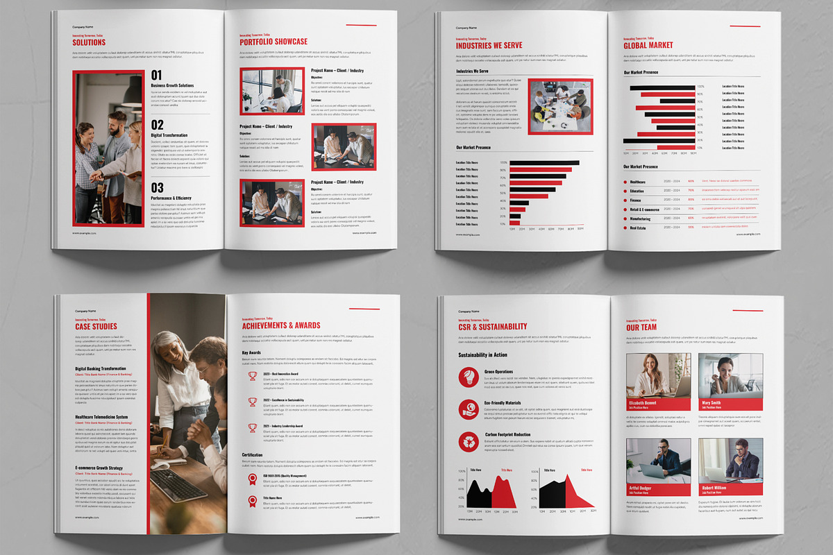 Company Profile for Clients preview 3