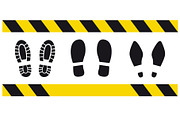 Covid19 Floor graphics, a Graphic by mesblanc (Thumbnail 3 of 4)