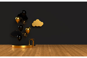 3d rendering scene with glossy, a Furniture 3D Model by Liudmyla Matviiets