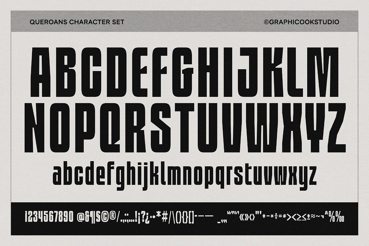 Queroans, a Sans Serif Font by graphicook (Photo 3 of 10)