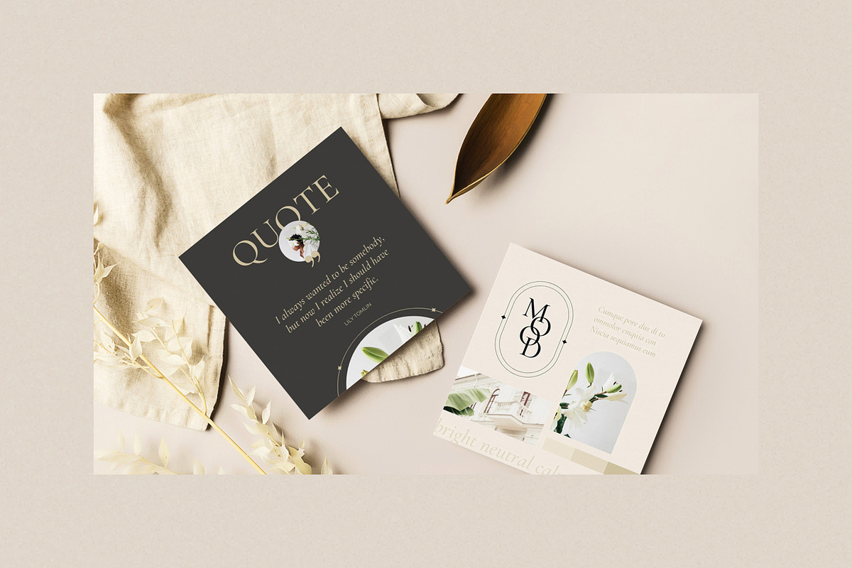 Instagram Course Creator / Mona, a Social Media Template by Mirazz (Photo 5 of 27)