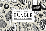 MEGA BUNDLE - Food Sketches, a Food Illustration by Yevheniia (Thumbnail 4 of 5)