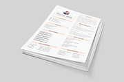 Resume Template and Cover Letter, a Resume Template by designvillage (Thumbnail 3 of 13)