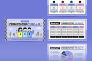 Business Plan PowerPoint Template, a Presentation Template by CreativeUP (Thumbnail 3 of 6)