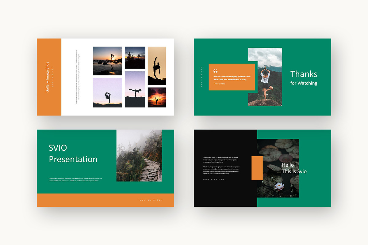 Svio : Mindful Living Google Slides, a Presentation Template by Punkl Camp (Photo 9 of 16)