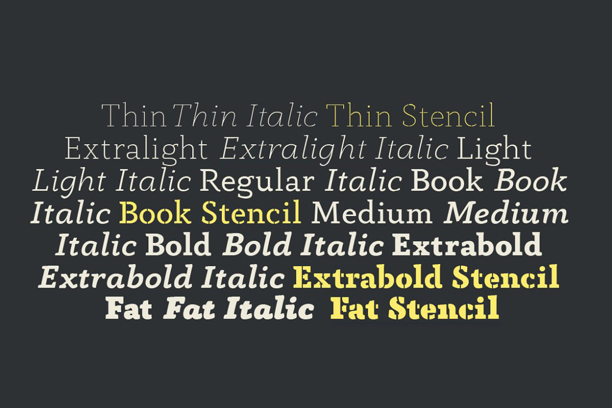 Anaphora - 22 Fonts preview 3
