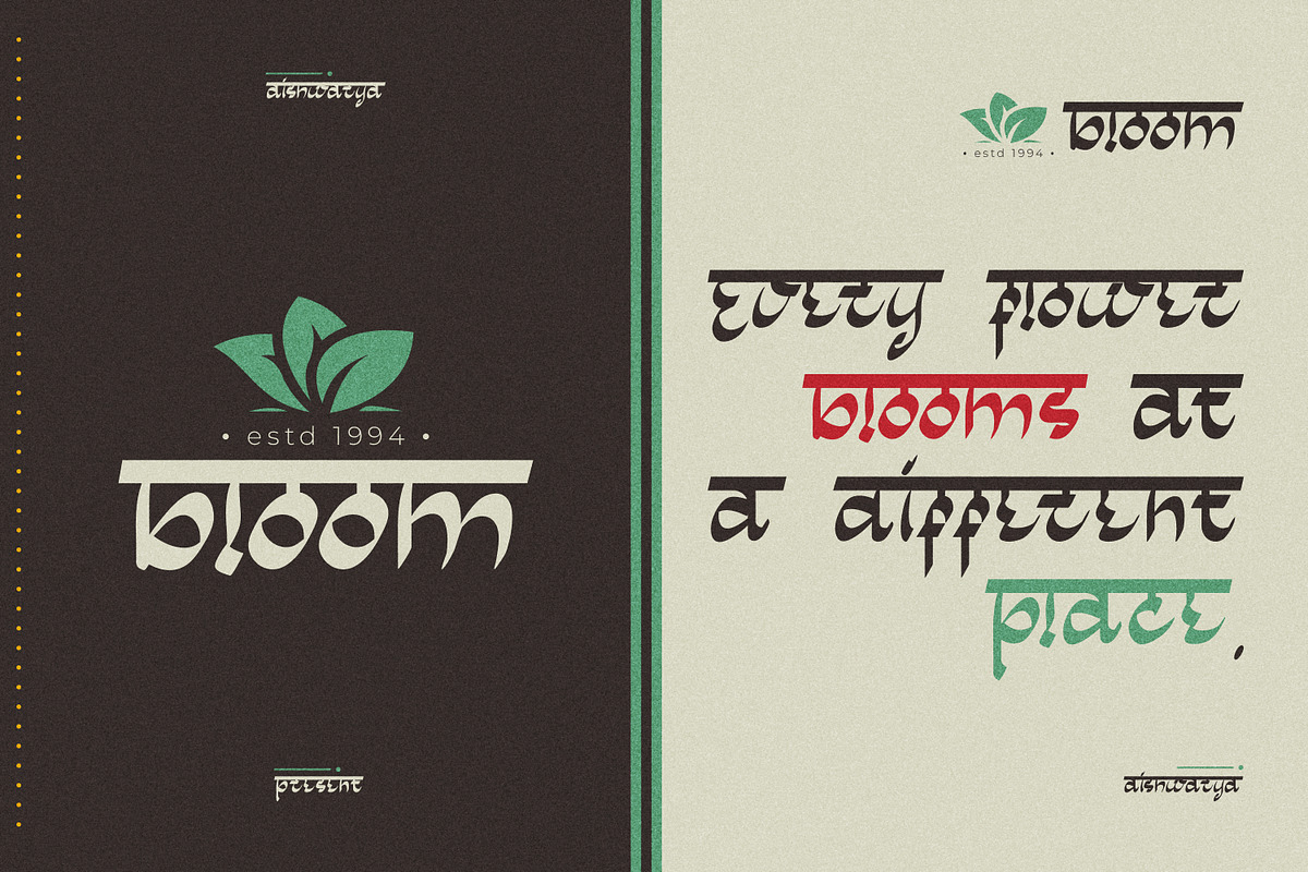 Aishwarya Indian Serif, a Serif Font by infernostudio3 (Photo 2 of 11)