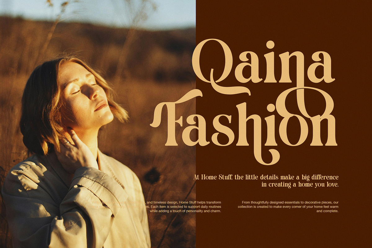 Manillo Elegant Serif Display Font, a Serif Font by Graphicxell (Photo 4 of 8)