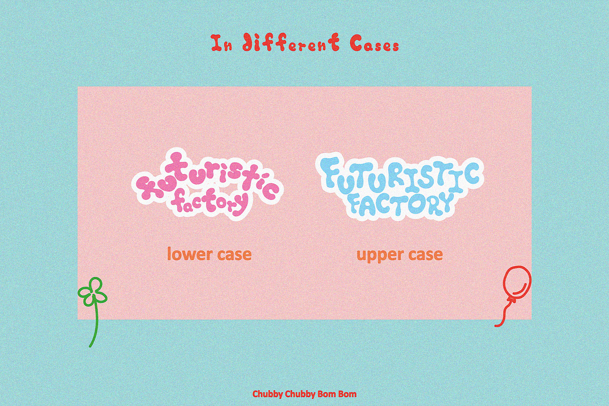 ChubbyChubby BomBom: Hand drawn font, a Font by Chun (Photo 7 of 9)