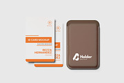 ID Card Mockup With Holder, a Product Mockup by AndikaGraphic (Thumbnail 4 of 6)