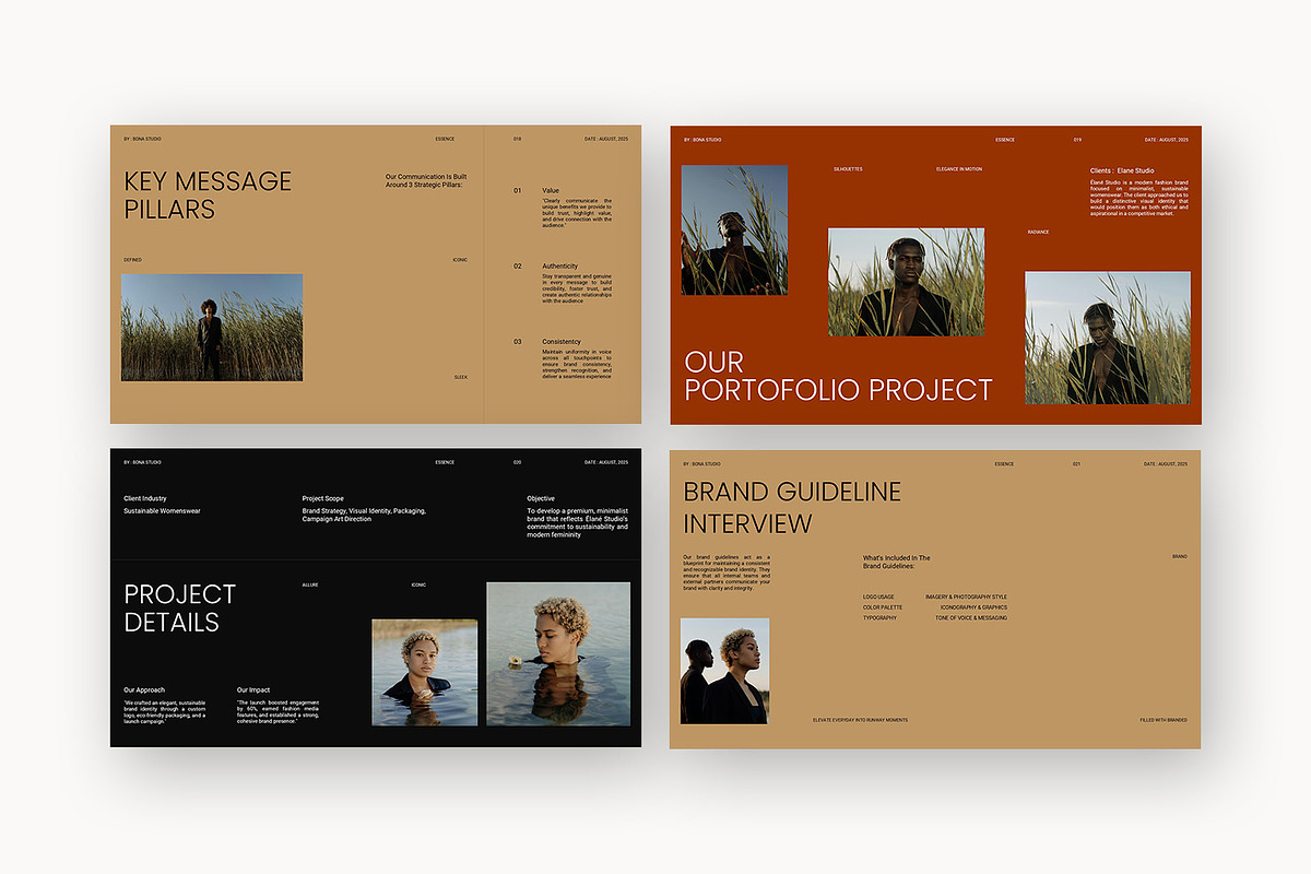 Bona : Lookbook Deck Google Slides, a Presentation Template by Punkl Camp (Photo 15 of 16)