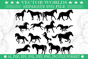 Horse Svg, Unicorn, Animals Svg