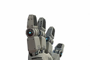 Robot Hand Low Poly PBR, an Object 3D Model by Daniel Mikulik (Thumbnail 2 of 14)