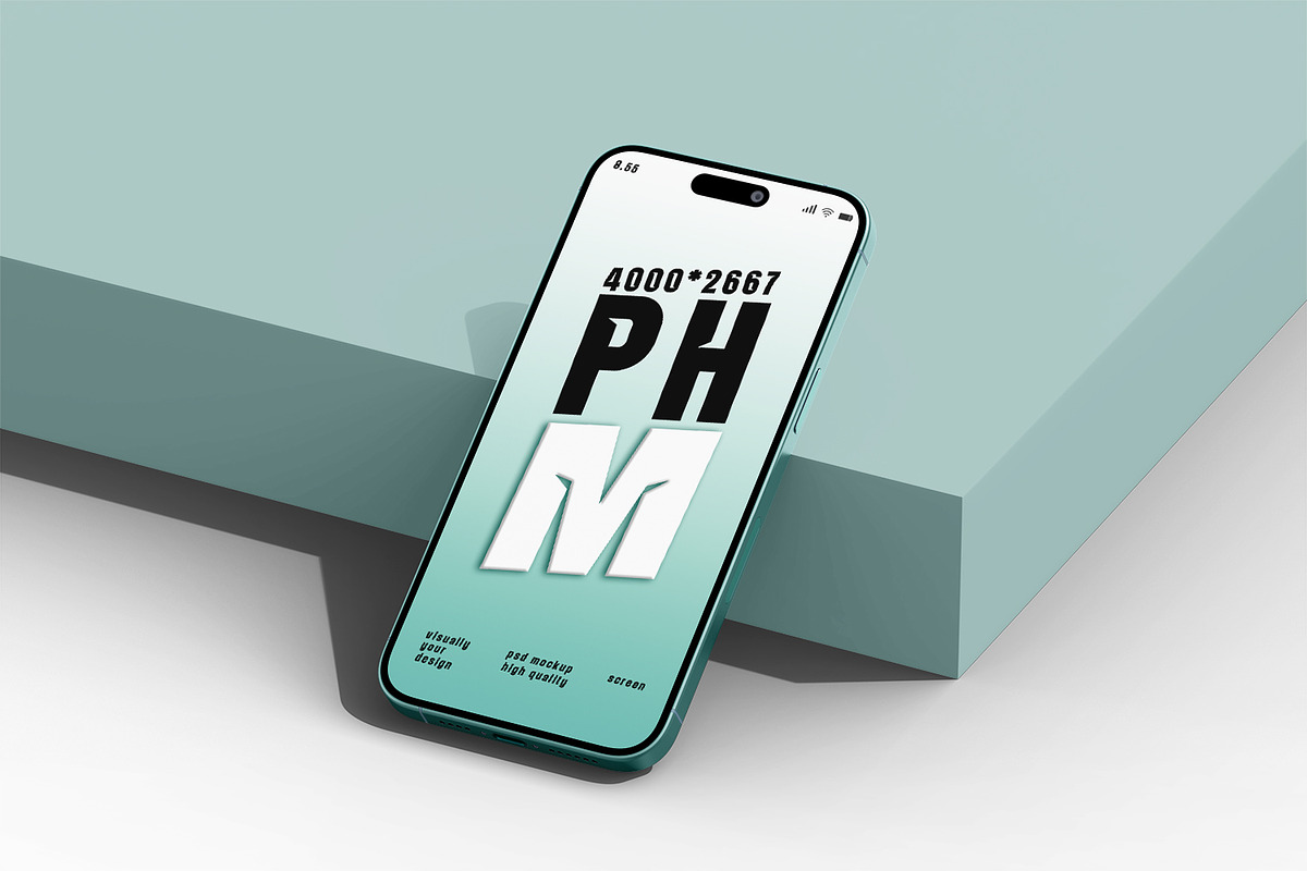 iPhone 16 Mockup, an iPhone Mockup by pixelmock (Photo 5 of 13)