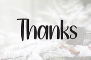 Winter Monday | Script Font, a Script Font by Scratchones (Thumbnail 8 of 8)