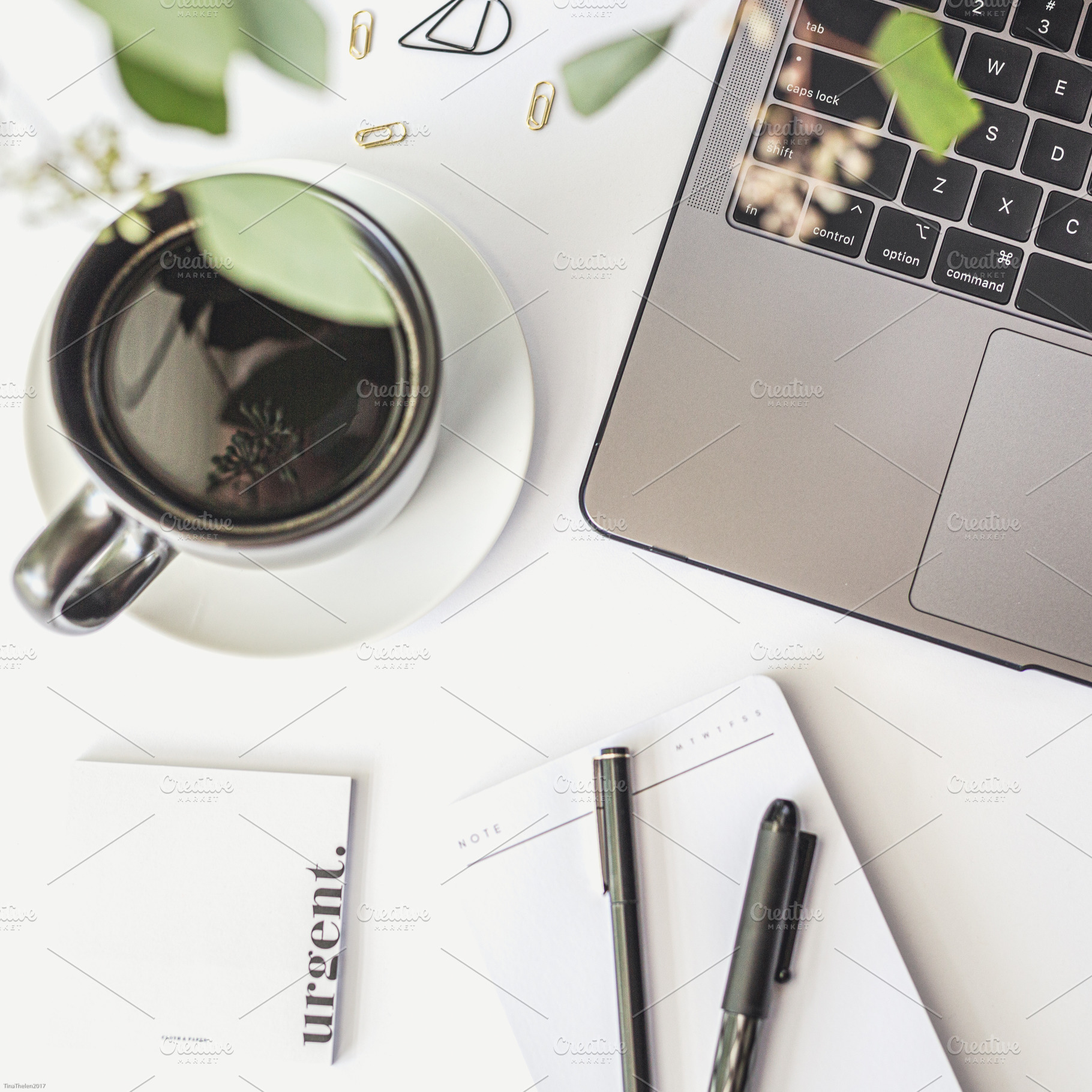 Coffee flatlay, a Food & Drink Photo by Tina Thelen Photography