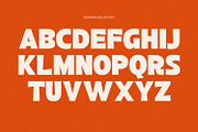 Rebona - Bold Display Font, a Sans Serif Font by Pixesia Studio (Thumbnail 10 of 12)
