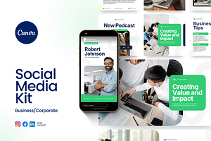 Social Media Pack Canva Templates