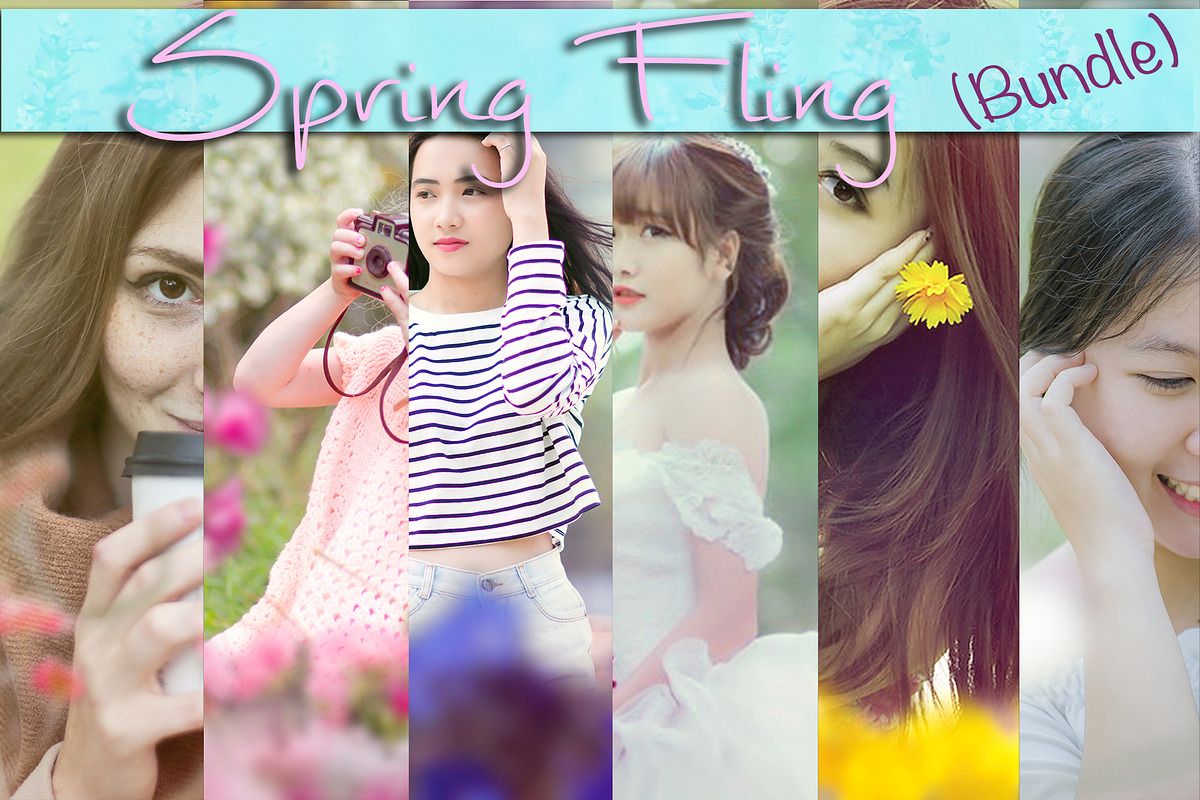 Spring Fling - Overlay+PSAction preview 6