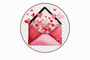 Watercolor Valentines Day Clipart, an Illustration by Libby Wishes (Thumbnail 4 of 7)