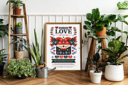 Send Your Love Flyer Template, a Flyer Template by Hole Hope Design (Thumbnail 2 of 5)