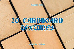 Cardboard Textures