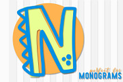 Curtis Shane - A Dinosaur Font, a Font by CraftyLittleNodes (Thumbnail 4 of 10)