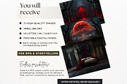 71 Halloween Horror Backdrops, a Seasonal Illustration by ThatsDesignArt (Thumbnail 2 of 15)