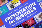 Presentation PowerPoint Bundle, a Presentation Template by TemplatesNow! (Thumbnail 1 of 20)