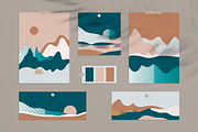 Abstract Landscape Collection, a Decorative Illustration by Pretty Meerkat (Thumbnail 7 of 11)