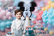 11 Pink and Blue Birthday Backdrops, a Layer Style Add-On by NSTUDIO (Thumbnail 9 of 9)