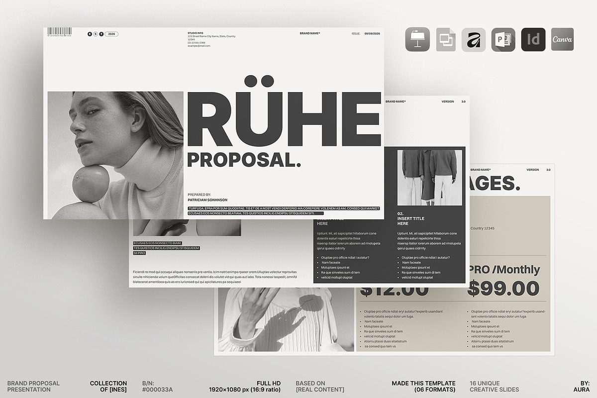 Proposal Presentation Template, a Presentation Template by ArtisanaAura (Photo 1 of 12)