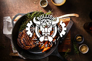 Angry Bull Head Flame Logo, a Branding & Logo Template by Atlantis X Nurman Arbai (Thumbnail 3 of 3)